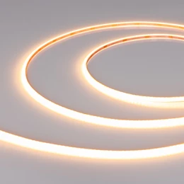 Фото #1 товара Светодиодная лента герметичная MICROLED-SEW-M320-3mm 24V Warm2700 (6 W/m, IP65, 5m) (Arlight, CRI>90)