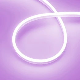 Фото #1 товара Светодиодная лента герметичная AURORA-PS-A120-12x6mm 24V Purple (10 W/m, IP65, 2835, 5m) (Arlight, Силикон)