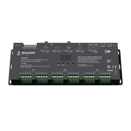 Фото #1 товара INTELLIGENT ARLIGHT Декодер SMART-PWM-124-83-SH-RDM-SUF Black (12-24V, 24x4A, XLR3, DMX512) (Arlight, IP20 Металл, 5 лет)