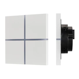 Фото #1 товара INTELLIGENT ARLIGHT Сенсорная панель KNX-304-13-IN White (BUS, Frameless) (IARL, IP20 Металл, 2 года)
