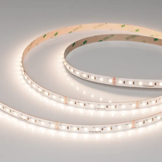 Фото #3 товара Светодиодная лента RT-A168-10mm 24V RGBW-Day (20 W/m, IP20, 5m) (Arlight, высок.эфф.150 лм/Вт)
