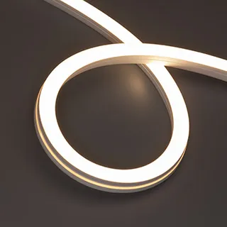 Фото #1 товара Светодиодная лента герметичная MOONLIGHT-SIDE-X280-16x16mm 24V Warm3000(10 W/m, IP67, 0,5m, wire x1 (Arlight, Образец)