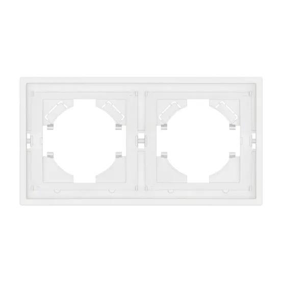 Фото #3 товара Рамка пластиковая FRM-TENDO-SFPL-2-WH (Arlight, -)