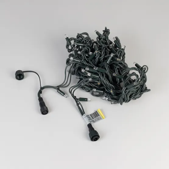 Фото #3 товара Светодиодная гирлянда ARD-STRING-PRO-10000-GREEN-100LED-FLASH WARM (230V, 7W) (Ardecoled, IP65)