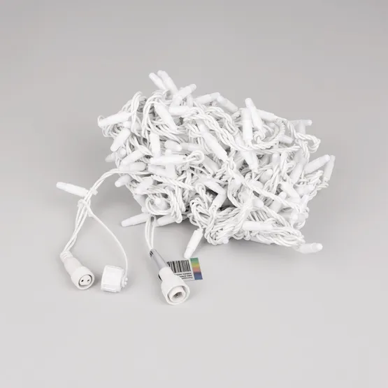 Фото #9 товара Светодиодная гирлянда ARD-STRING-CLASSIC-20000-WHITE-200LED-MILK-SYNC RGB (230V, 13W) (Ardecoled, IP65)