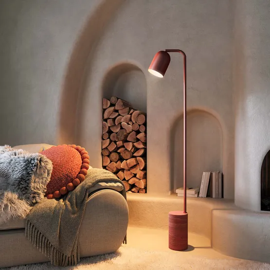 Фото #5 товара Светильник SP-MASON-FLOOR-R143-6W Warm3200-MIX (SG, 120 deg, 230V) (Arlight, IP20, Мрамор, 5 лет)