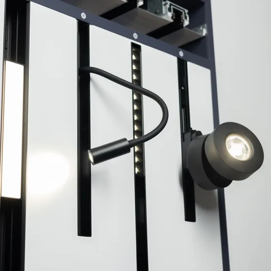 Фото #7 товара Стенд Решения для натяжных потолков ARLIGHT-02-1760x600mm (DB 3мм, пленка) (Arlight, -)