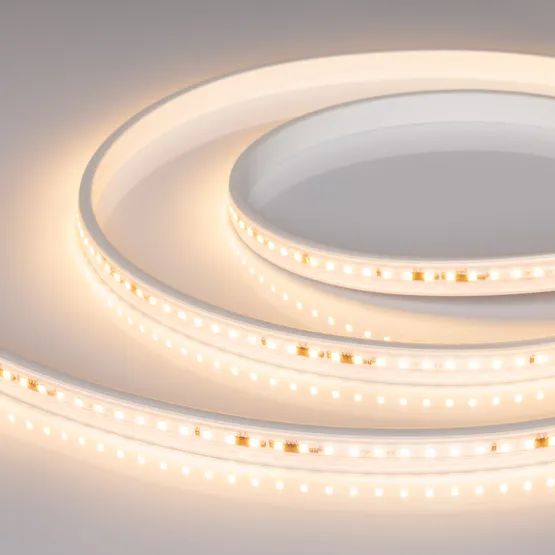 Фото #1 товара Светодиодная лента герметичная ARL-PV-A120-15mm 230V Warm2700 (15 W/m, IP65, 50m) (Arlight, -)