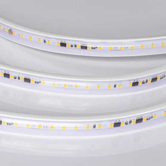 Фото #2 товара Светодиодная лента герметичная ARL-PV-A120-15mm 230V Warm2700 (15 W/m, IP65, 50m) (Arlight, -)