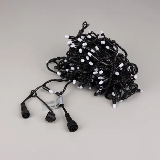 Фото #4 товара Светодиодная гирлянда ARD-STRING-CLASSIC-20000-BLACK-200LED-MILK-SYNC RGB (230V, 13W) (Ardecoled, IP65)