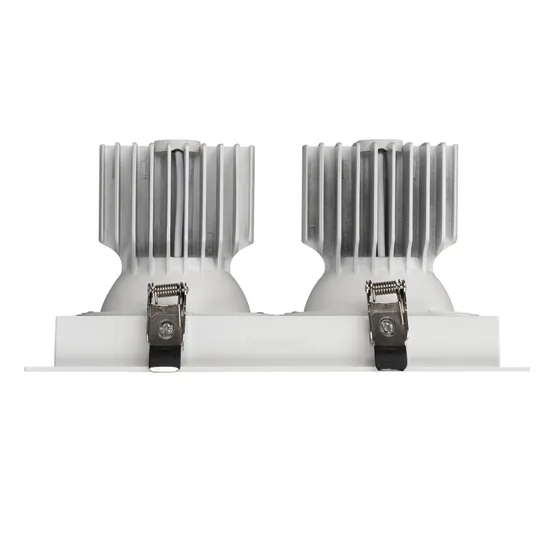 Фото #6 товара Светильник MS-VORTEX-BUILT-S250x140-2x30W Warm3000 (WH-WH, 30 deg, 230V) (Arlight, IP20 Металл, 5 лет)