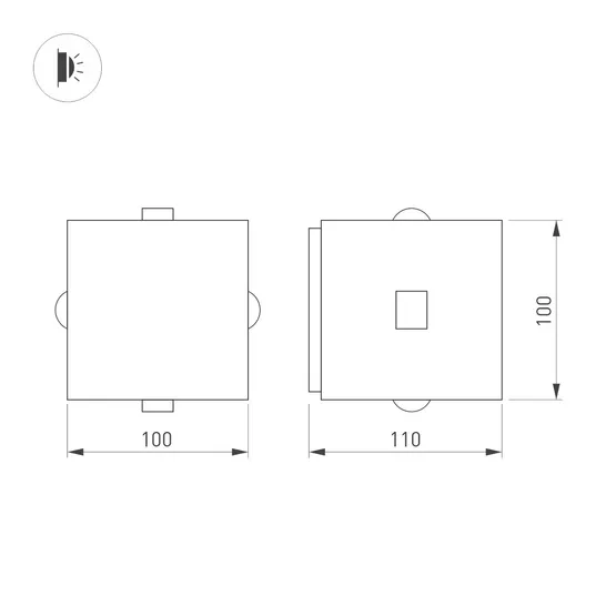 Фото #3 товара Светильник LGD-VERSATI-4x3W Warm3000 (Черный, 4x3 deg, 230V) (Arlight, IP65 Металл, 3 года)