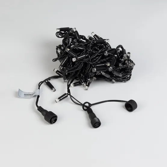 Фото #2 товара Светодиодная гирлянда ARD-STRING-CLASSIC-10000-BLACK-100LED-FLASH BLUE (230V, 7W) (Ardecoled, IP65)