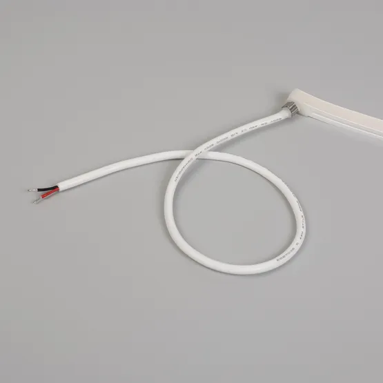 Фото #3 товара Светодиодная лента герметичная MOONLIGHT-3D-X544-10x10mm 24V Warm3000 (8 W/m, IP67, 5m, wire x1) (Arlight, Вывод боковой, 5 лет)