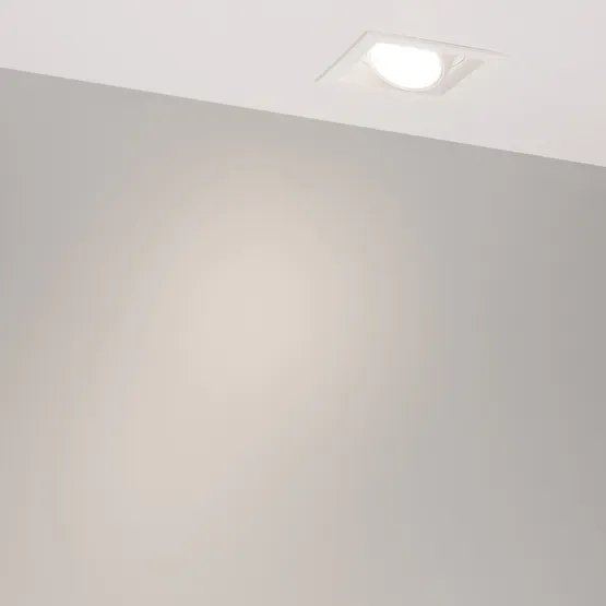 Фото #3 товара Светильник MS-VORTEX-BUILT-S117x117-20W Day4000 (WH-WH, 20 deg, 230V) (Arlight, IP20 Металл, 5 лет)