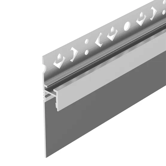 Фото #2 товара Профиль ARH-PLINTUS-50-FANTOM-3000 ANOD (Arlight, Алюминий)