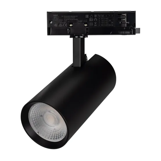 Фото #1 товара Светильник LGD-GERA-4TR-R90-30W Warm3000 (BK, 55 deg, 230V) (Arlight, IP20 Металл, 5 лет)