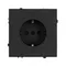 Минифото #2 товара Механизм электрической розетки SCT-NOBE-MEU1-SFPL-BK (230V, 16A) (Arlight, -)