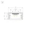 Минифото #3 товара Набор для светодиодной подсветки ARL-KIT-SLIM-FC 24V Warm3000 (14 W/m, IP20, 2m) (Arlight, Алюминий+пластик)