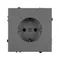 Минифото #3 товара Механизм электрической розетки SCT-NOBE-MEU1-SFPL-GR (230V, 16A) (Arlight, -)