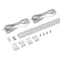 Минифото #1 товара Набор для светодиодной подсветки ARL-KIT-SLIM-FC 24V Warm3000 (14 W/m, IP20, 2m) (Arlight, Алюминий+пластик)
