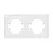 Минифото #3 товара Рамка пластиковая FRM-TENDO-PL-2-WH (Arlight, -)