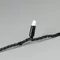 Минифото #7 товара Светодиодная гирлянда ARD-STRING-CLASSIC-10000-BLACK-95LED-MILK-LIVE RGBW-DMX (24V, 10W) (Ardecoled, IP65)