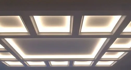 Светодиодное фоновое освещение - подсветка потолочных карнизов